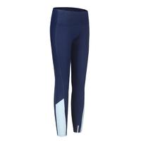 迪卡侬（DECATHLON） 迪卡侬分体式泳衣女游泳衣浮潜冲浪防晒保守泳装nabWW 淡蓝拼接九分裤 XS/36