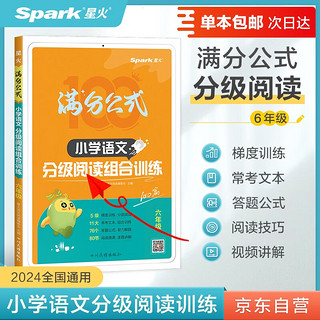 【单本】2024年语文阅读理解语文满分公式法阅读 小6六年级上下册专项训练习题人教版 【六年级语文】阅读训练逐题解题技巧点拨答案详解详析