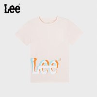 李 Lee儿童短袖T恤速干衣2024夏季新款男中大童户外运动百搭休闲透气