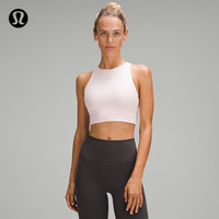 露露乐蒙lululemon丨Energy 女士长款运动内衣 *高领口款 LW2DKCS 轻柔粉 4