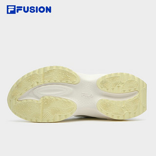 FILA FUSION斐乐硬糖2代女鞋老爹鞋秋季运动鞋厚底鞋 雪白/石南紫-SP 37.5