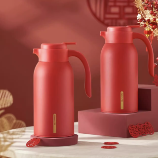 Joyoung 九阳 B20-WF501 婚喜保温壶 1.5L 胭脂红