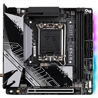 技嘉 【免24期息】B760 AORUS 主板小雕/冰雕/电竞雕 支持 intel i5 12600KF/13490F/13600KF B760I AORUS PRO D5迷你雕itx 单主板(不含c