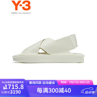 Y-3【运动季】y3 SANDAL 男士休闲凉鞋皮凉鞋50-IG4049凉鞋 白色