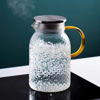 onlycook高硼硅冷水壶套装家用耐高温耐热凉水壶茶壶玻璃壶水杯子
