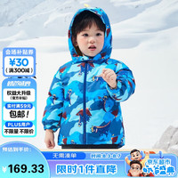 【三防】迷你巴拉 MINI BALA 巴拉bala羽绒服2022冬季潮流印花男女童宝宝保暖羽绒外套
