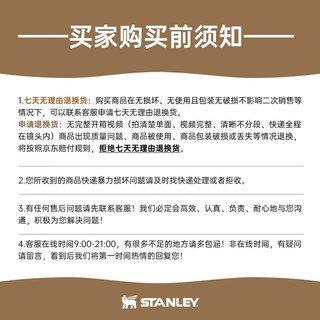 STANLEY探险系列户外露营保温箱 大容量户外车载家用车用便携保冷保鲜箱 军绿色 15.1L