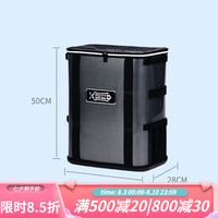 KGWD KONG GOU WU DAO空钩悟道多功能钓鱼背包 防刮耐磨硬壳立体双肩包台钓谷麦收纳包 黑色