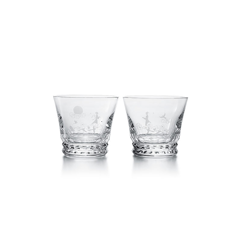 Baccarat 天天巴卡拉系列 七夕平底玻璃杯 250ml*2只