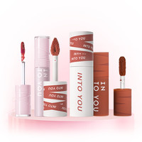 INTO YOU 心慕与你 唇泥唇蜜套装 (女主角致雾唇颊两用唇泥#EMO8 2g+mini唇泥#EMO8 1g+水感唇蜜#WG02 3g)