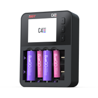 【店】艾斯特ISDT C4EVO智能充电器柱状电池 NiMH NiCD锂电池