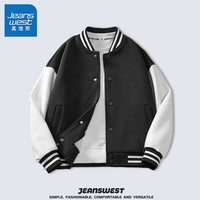 真维斯儿童外套男童秋装棒球服休闲外穿上装青少年宽松帅气儿童装潮酷