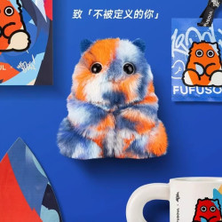 FUFUSOUL 彩色星球 毛绒玩具