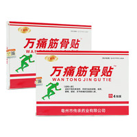 丁家传 万痛筋骨贴1盒（4贴）