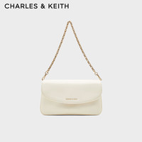 CHARLES&KEITH24秋季新品CK2-20782418链条翻盖手提小方包斜挎包 CK2-20782418