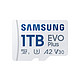 SAMSUNG 三星 EVO PLUS 白卡 TF存储卡 1TB（U3、A2、V30）