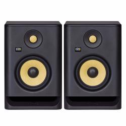 KRK 工作室音频监听器 低音扬声器 与笔记本电脑兼容 双放