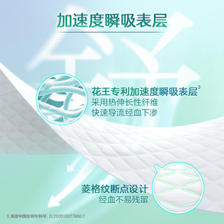 花王乐而雅零触感超薄柔软日用姨妈巾66片组合装卫生巾女整箱