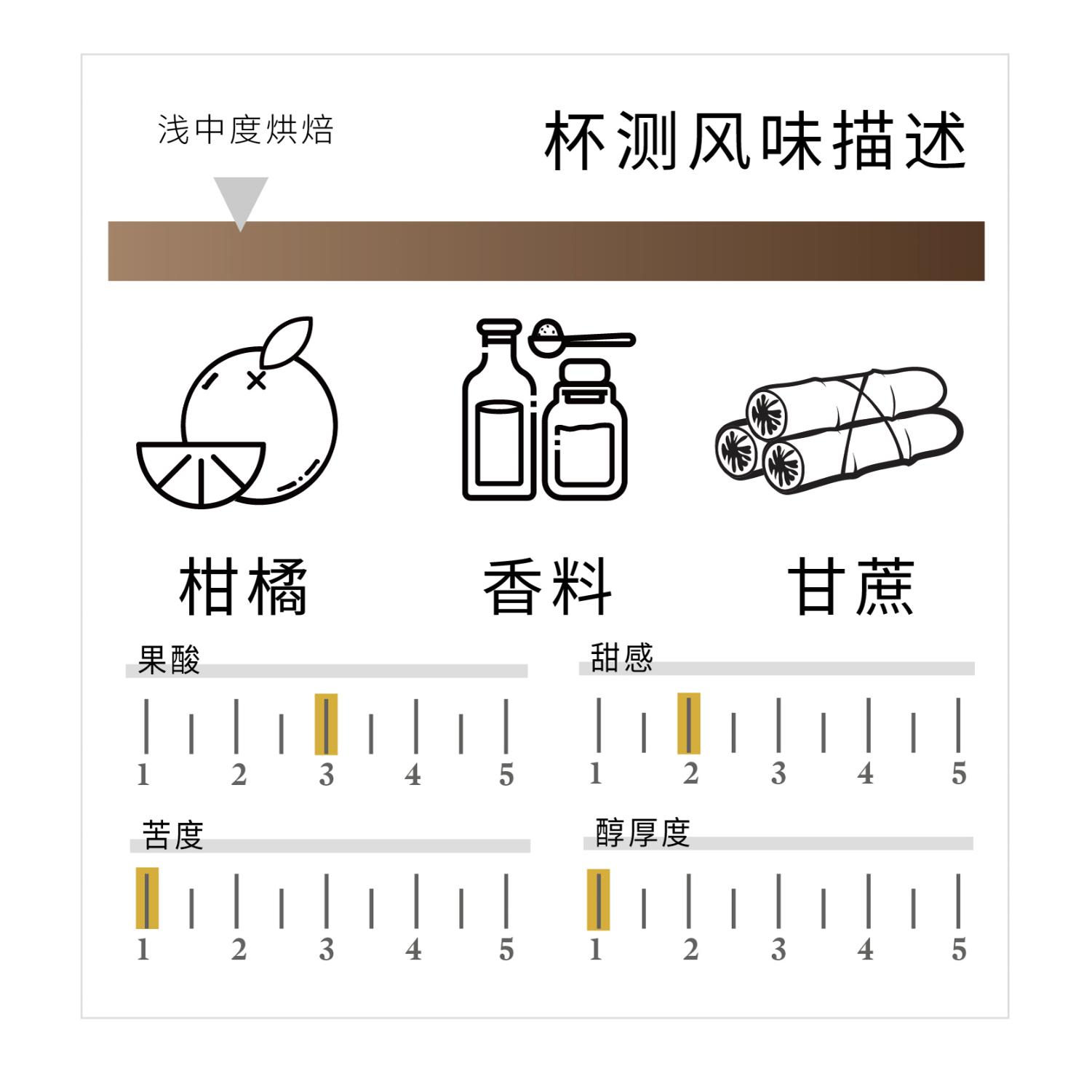 Torch炬点咖啡 危地马拉·苦橘·薇拉萨奇水洗手冲单品咖啡豆
