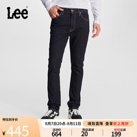 Lee24早秋709中腰锥形不易褪色清水洗男牛仔裤潮LMB100709206 清水洗 34