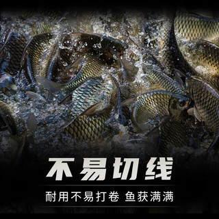 千寿鱼线野钓主线组成品主线绑好鲫鱼台钓钓鱼线组套装全套配件 3.9米 0.8号