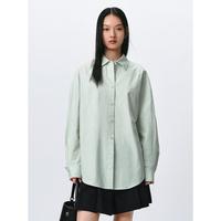 2024年春季简约廓形衬衫女士宽松外穿式衬衣休闲上衣