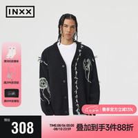 英克斯（inxx）APYD潮牌新品流苏毛衣宽松休闲针织衫男女同款APE3060884