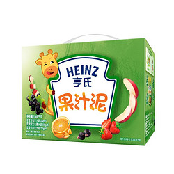 Heinz 亨氏 婴儿水果泥多口味 120g*14袋+赠78g*2袋