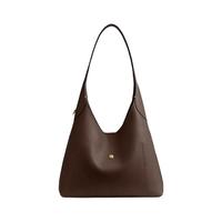 COACH 蔻驰 女士牛皮革单肩包 枫叶色