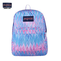 JANSPORT 双肩包 素描人字形图记