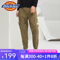 dickies 休闲裤男 多口袋修身直筒工装裤 DK010167