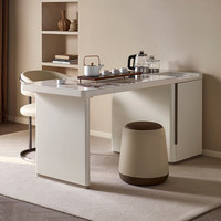 QuanU 全友 129569+129580 功能茶台+茶椅+茶凳