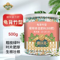 德沃多 DEWODUOFEILIAO龟背竹缓释复合肥500g园艺盆栽植物花肥料叶面肥有机氮磷钾肥 龟背竹型500g