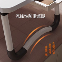 【阿里自营】床上小桌子书桌学习桌可折叠宿舍上铺笔记本电脑桌飘窗小桌板家用懒人桌儿童写字桌