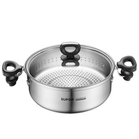 SUPOR 苏泊尔 ST30AA2 火锅(30cm、6.6L、304不锈钢)