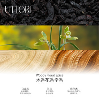 UTTORI五朵里鸭屎香香水18ml岩茶凤凰单丛乌龙茶茶香小众沙龙