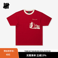 UNDEFEATED × Muhammad Ali 联名系列时尚潮流美式图案短袖T恤 缎红 M