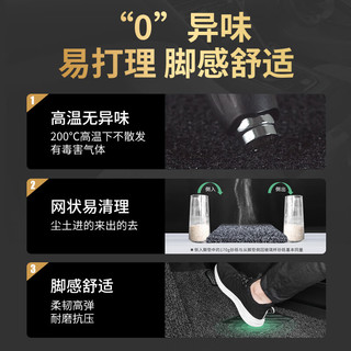 御马丝圈汽车脚垫宝马5系X3奔驰奥迪A6LQ5蔚来理想L9L7特斯拉modelY/3 宙斯脚垫+宙斯尾箱垫 5座车型 下单请备注车型+年款