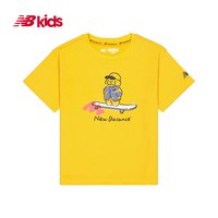 New Balance nb童装 4~14岁男女儿童夏季可爱卡通凉感宽松T恤