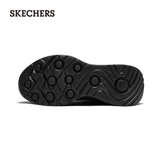 斯凯奇（Skechers）甜酷厚底运动鞋117518 全黑色/BBK 37