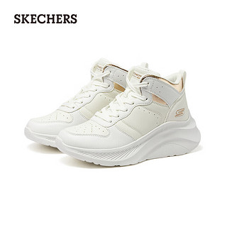 斯凯奇（Skechers）甜酷厚底运动鞋117518 白色/WHT 39.5