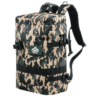 顿巴纵队 户外背包男迷彩登山包桶包防水徒步旅行背包多功能双肩包