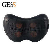 GESS 德国GESS车载肩颈椎按摩器仪腰部多功能电动全身家用揉捏按摩枕头