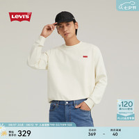 Levi's李维斯24秋季新款男士宽松休闲帅气简约LOGO印花长袖卫衣