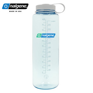 nalgene 乐基因 美国运动塑料杯子tritan 户外凉水桶 超大容量便携防漏1.5L 2020-0548水蓝绿 1.4L