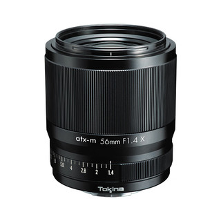 图丽（TOKINA） atx-m 56mmF1.4大光圈人像风景定焦无反微单镜头适合A6400 A6700相机 标配 富士X卡口