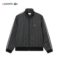 法国拉科斯特 LACOSTE男装24秋季翻领时尚花纹休闲开衫卫衣外套|SH1368 4PC/深灰印花 5 /180