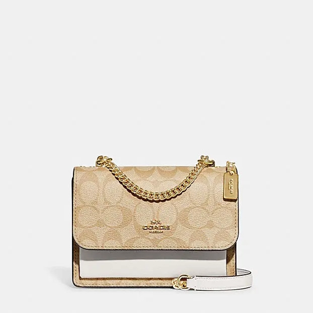 七夕好礼：COACH 蔻驰 经典标志迷你KLARE斜挎包 C9946 IMDQC