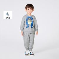 巴拉巴拉 儿童连帽运动服套装