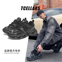 Tcellars新品男鞋老爹鞋男女季美含同款百搭潮流运动时尚休闲鞋增高透气